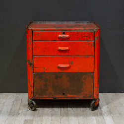 Industrial Machinist Rolling Tool Cart c.1940