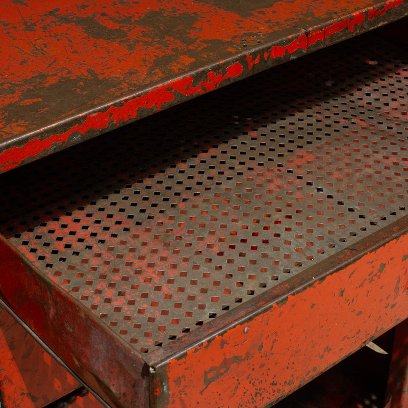 Industrial Machinist Rolling Tool Cart c.1940