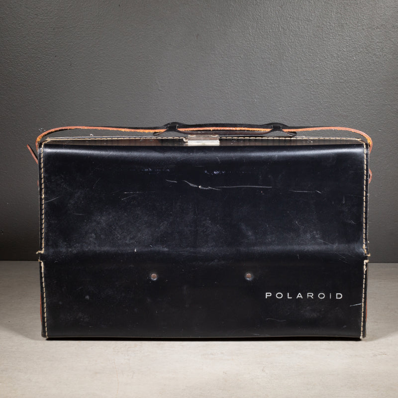 Polaroid 100 Land Camera and Leather Case c.1963-1966