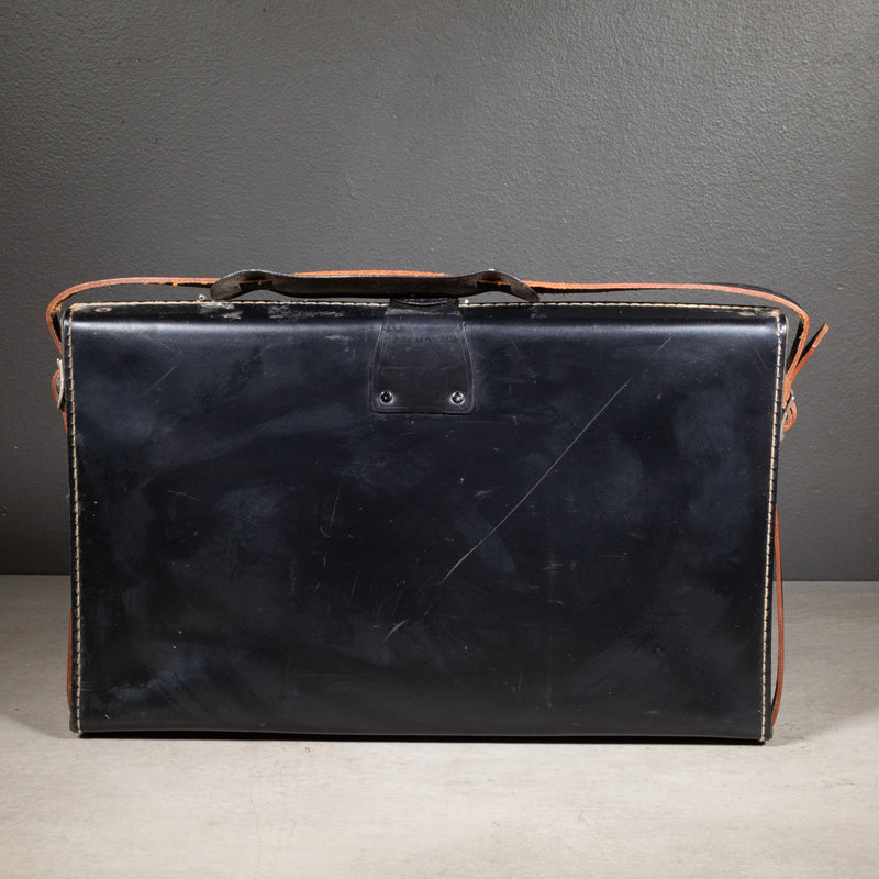 Polaroid 100 Land Camera and Leather Case c.1963-1966