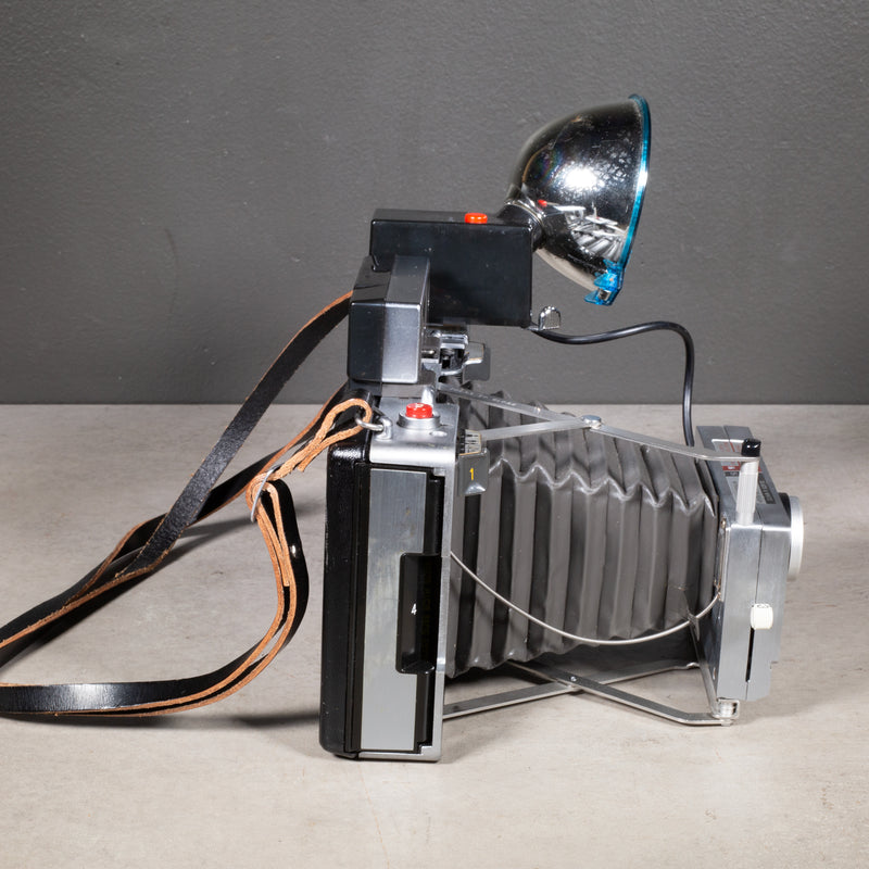 Polaroid 100 Land Camera and Leather Case c.1963-1966