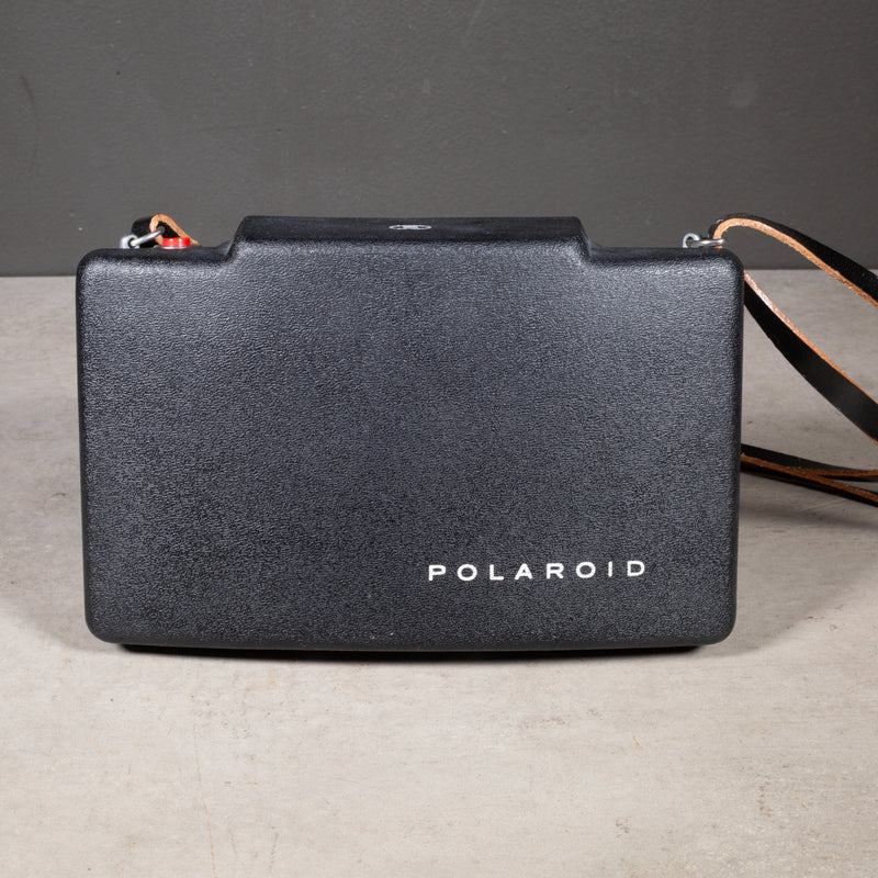 Polaroid 100 Land Camera and Leather Case c.1963-1966