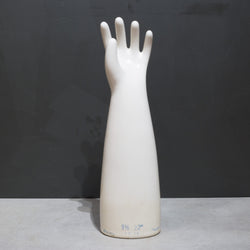 Extra Large Vintage Glazed Porcelain Rubber Glove Molds c.1992
