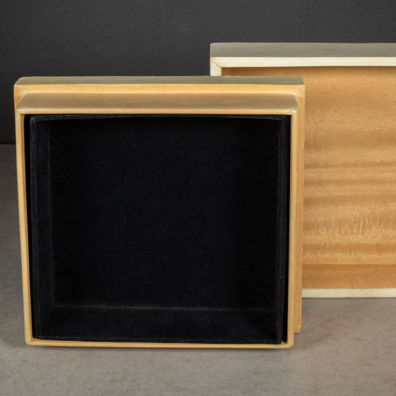 R&Y Augousti Shagreen and Snake Skin Decorative Box