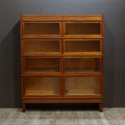 Rare Double Globe-Wernicke 4 Stack Lawyer's Bookcase c.1900-1915