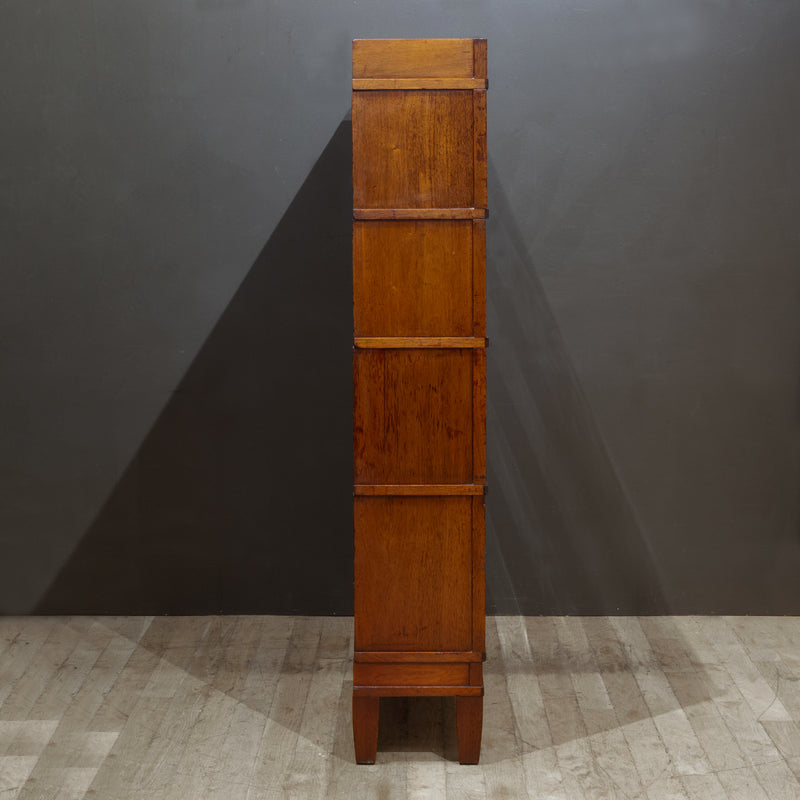 Rare Double Globe-Wernicke 4 Stack Lawyer's Bookcase c.1900-1915