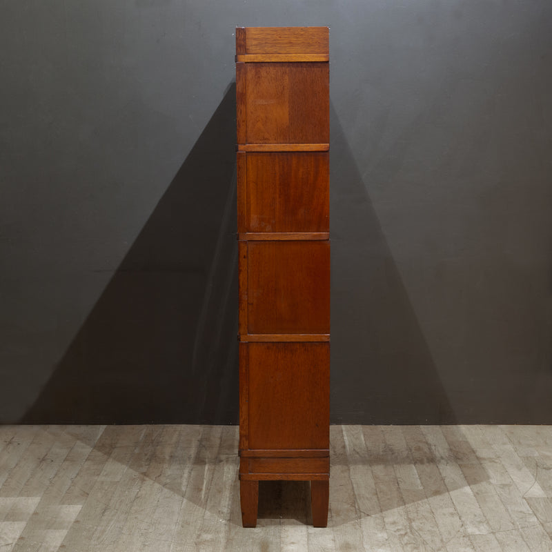Rare Double Globe-Wernicke 4 Stack Lawyer's Bookcase c.1900-1915