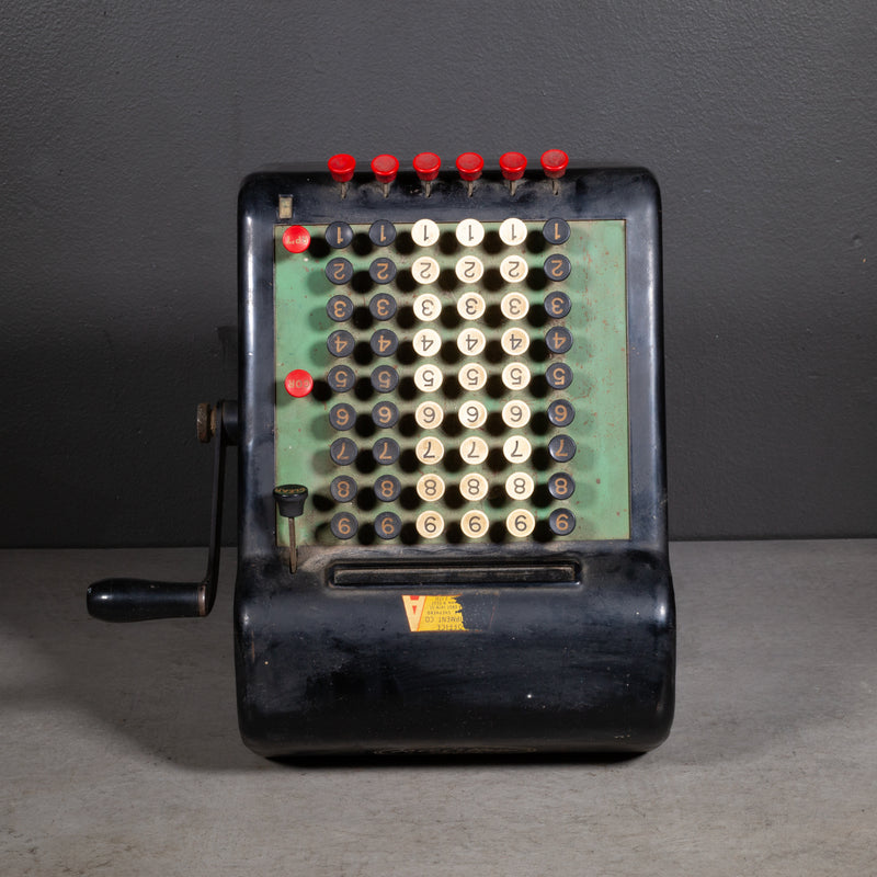 Antique R.C. Allen Figuring Machine c.1930