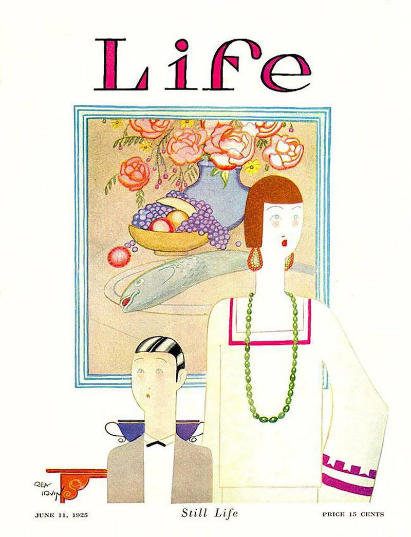 MID-CENTURY LITHOGRAPH, STUDY OF REA IRVIN’S COVER ARTWORK FOR LIFE MAGAZINE, ARTIST PROOF