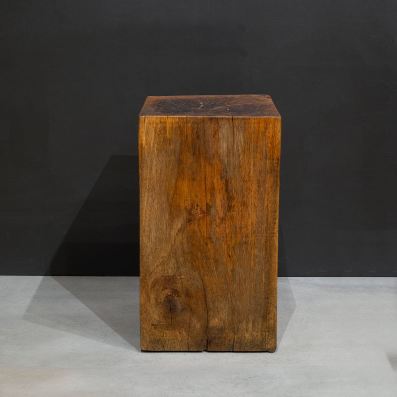 Solid Wood Accent Table/Pedestal