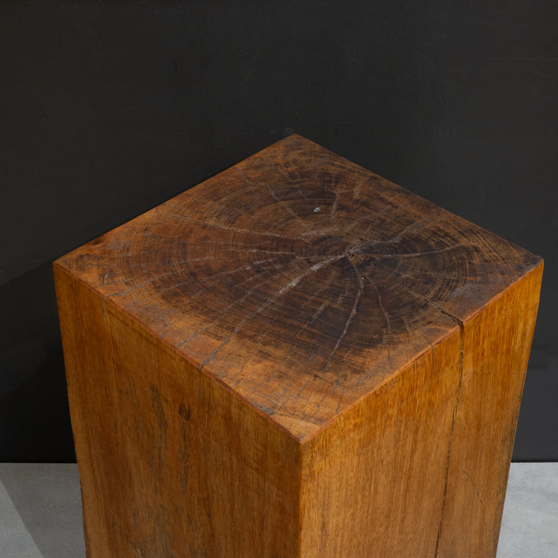 Solid Wood Accent Table/Pedestal