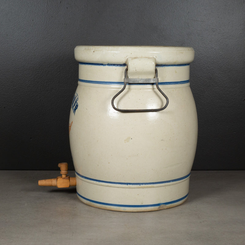 Red Wing Union Stoneware Company 4 Gallon Water Cooler Crock c.1909-1915