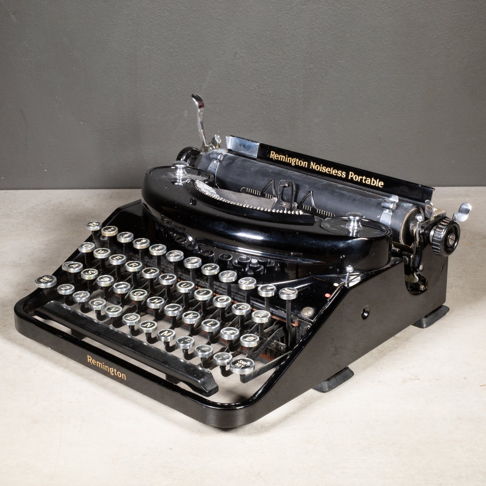 Antique Remington Portable Noiseless Typewriter c.1937 | S16 Home