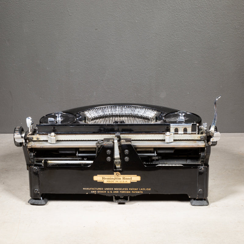 Antique Remington Portable Noiseless Typewriter c.1937