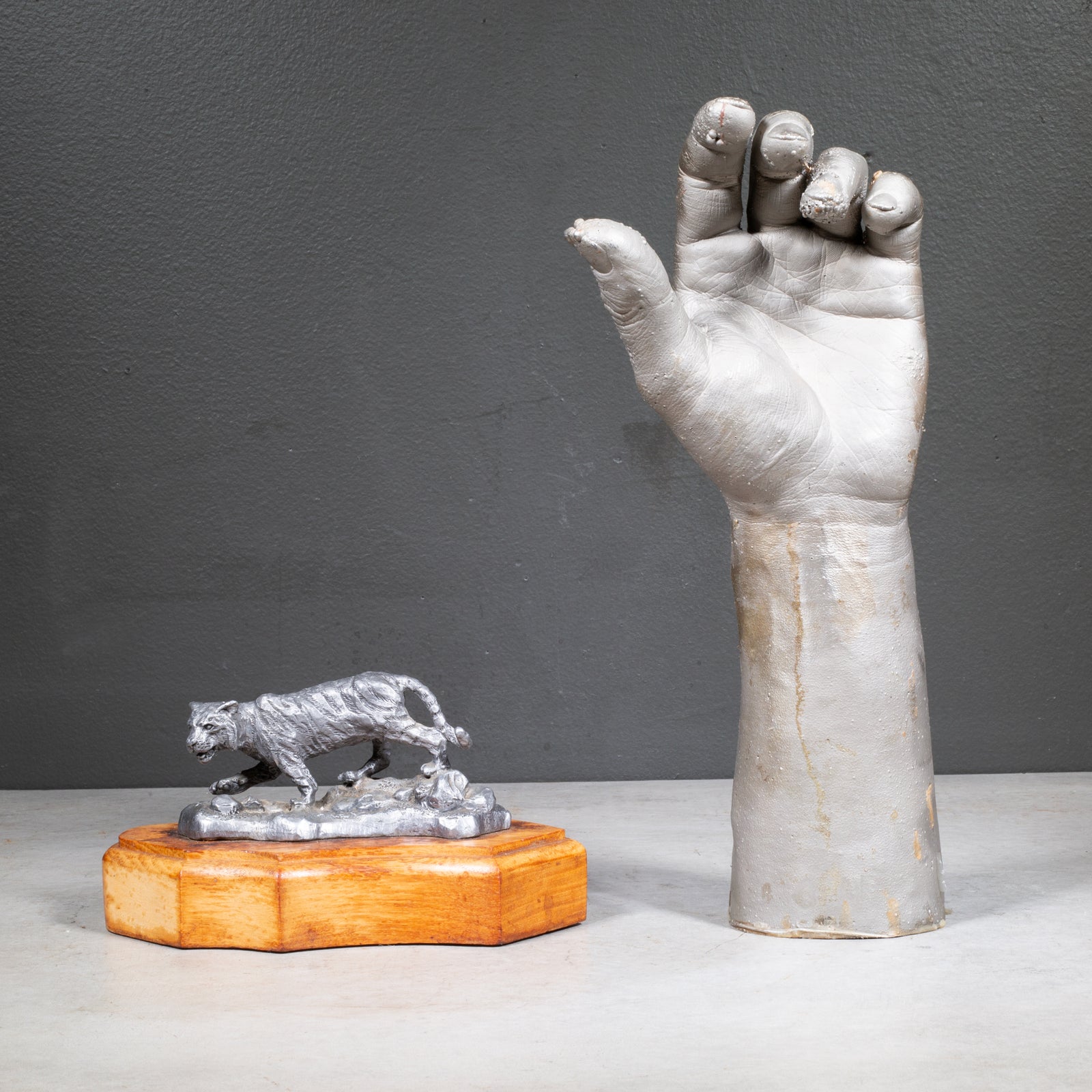 Stalking Tiger by Ricker & Ben Cordsen Limited Edition Pewter