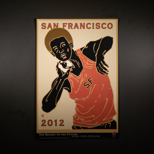 Original San Francisco Olympic Summer Games Poster, 2002 by David Lance Goines