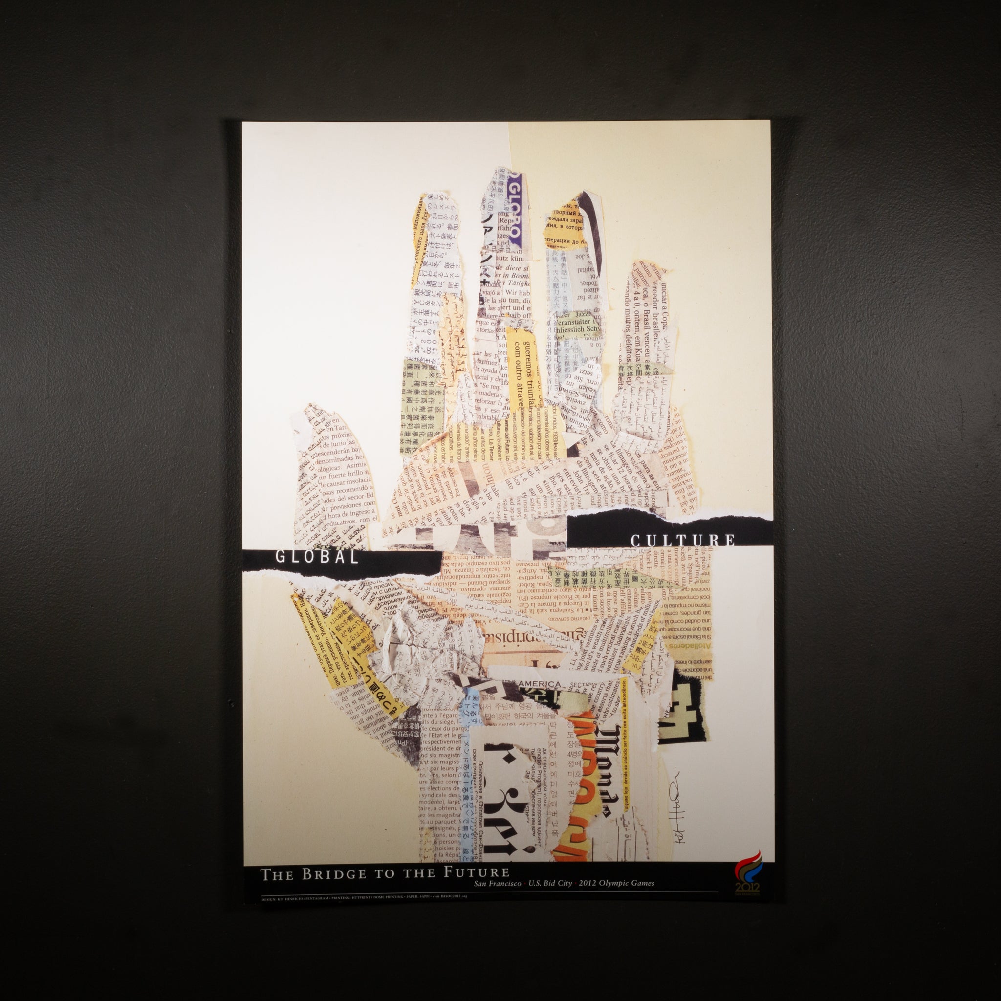 Original San Francisco Olympic Summer Games Poster, 2002 by Kit