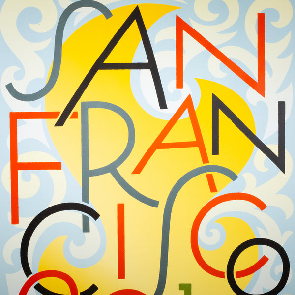 Original San Francisco Olympic Summer Games Poster, 2002 by Michael Mabry