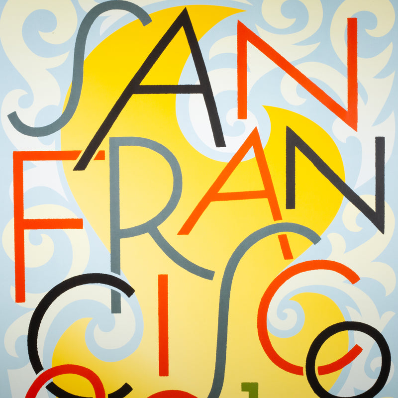 Original San Francisco Olympic Summer Games Poster, 2002 by Michael Mabry