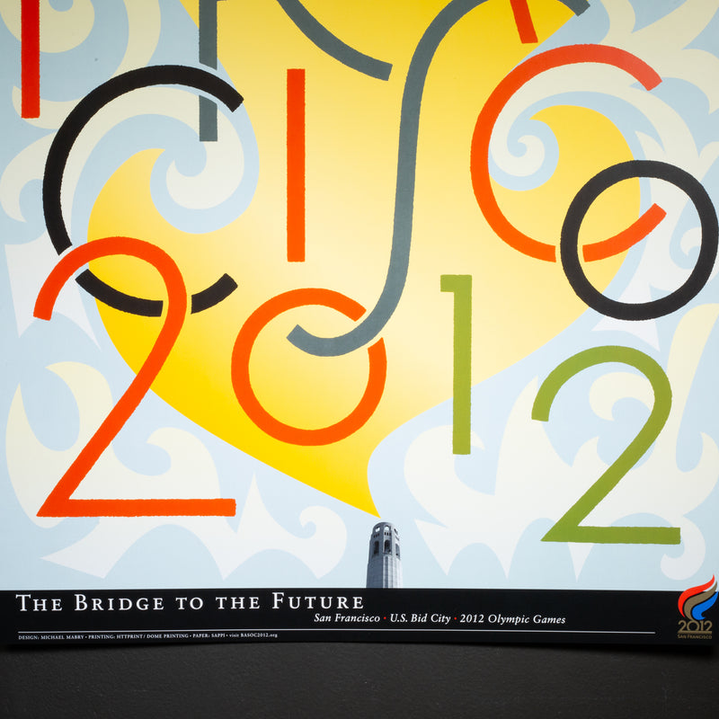 Original San Francisco Olympic Summer Games Poster, 2002 by Michael Mabry