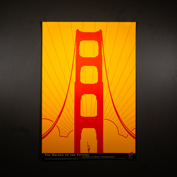 Original San Francisco Olympic Summer Games Poster, 2002 by Michael Schwab