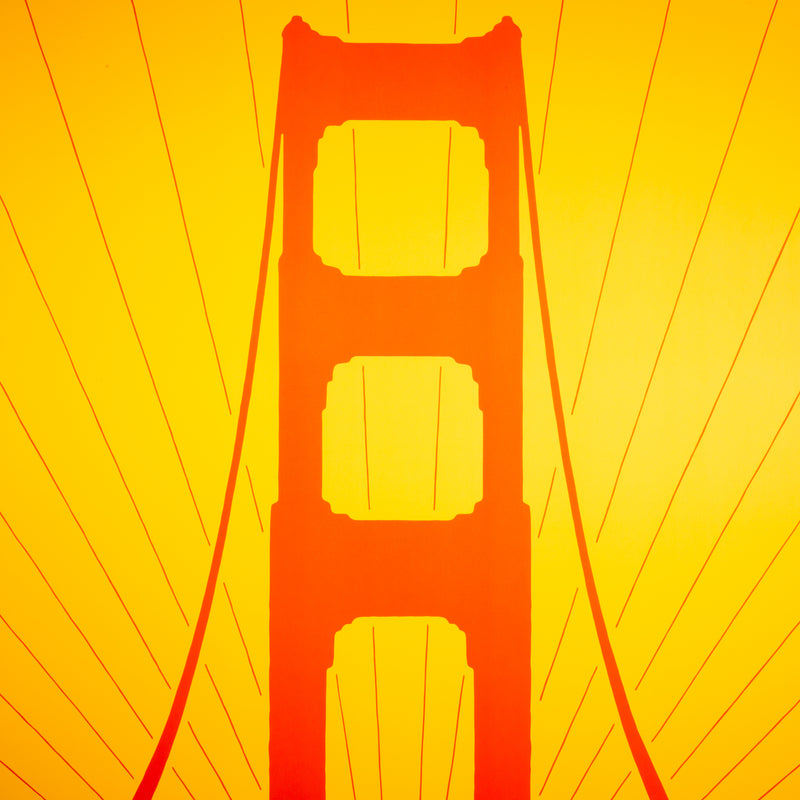 Original San Francisco Olympic Summer Games Poster, 2002 by Michael Schwab