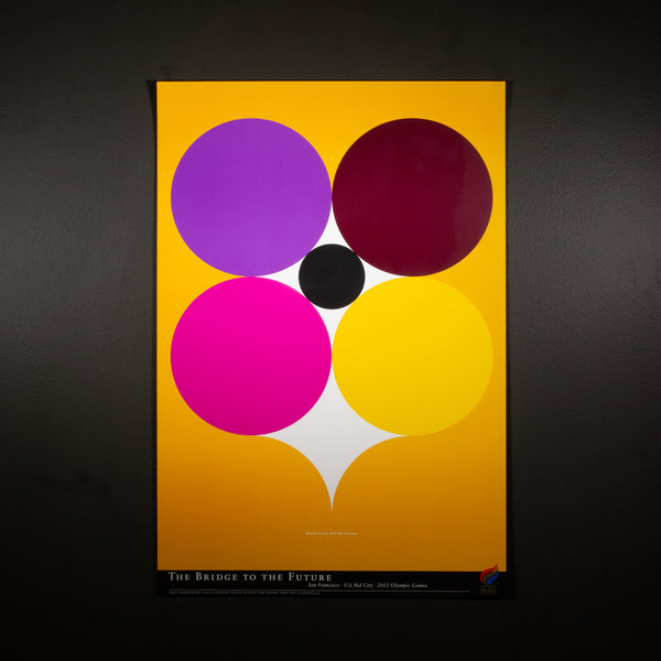 Original San Francisco Olympic Summer Games Poster, 2002 by Sharrie Brooks