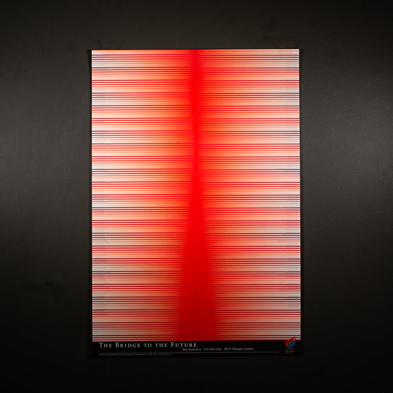 Original San Francisco Olympic Summer Games Poster, 2002 by Todd Simmons