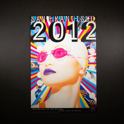Original San Francisco Olympic Summer Games Poster, 2002 by Jennifer Morla Design