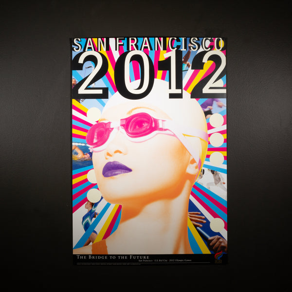 Original San Francisco Olympic Summer Games Poster, 2002 by Jennifer Morla Design