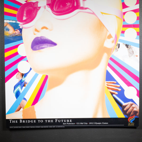 Original San Francisco Olympic Summer Games Poster, 2002 by Jennifer Morla Design