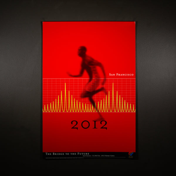 Original San Francisco Olympic Summer Games Poster, 2002 by Min Wang
