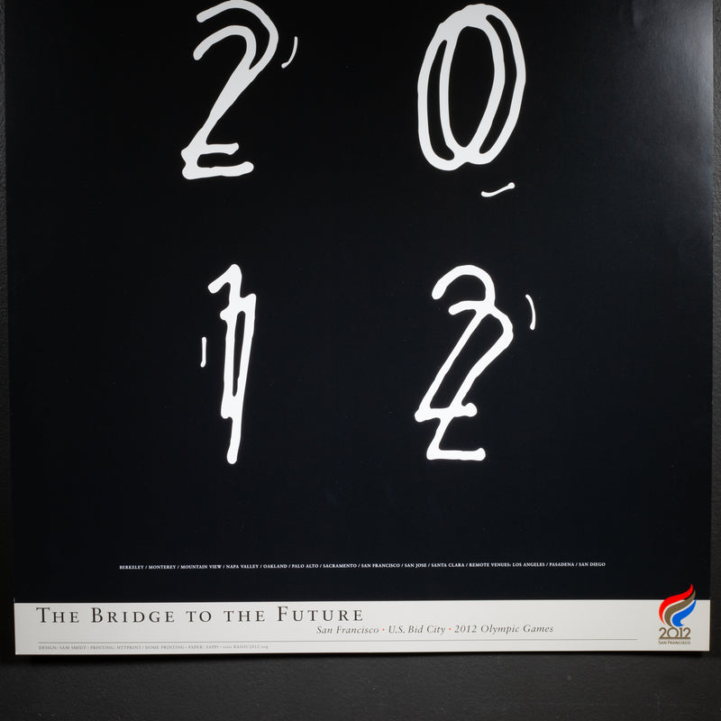 Original San Francisco Olympic Summer Games Poster, 2002 by Sam Smidt