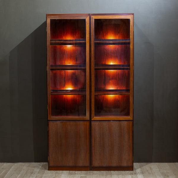 Mid-Century Danish Rosewood Display Cabinet c.1960