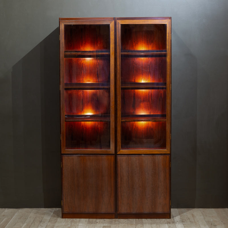 Mid-Century Danish Rosewood Display Cabinet c.1960