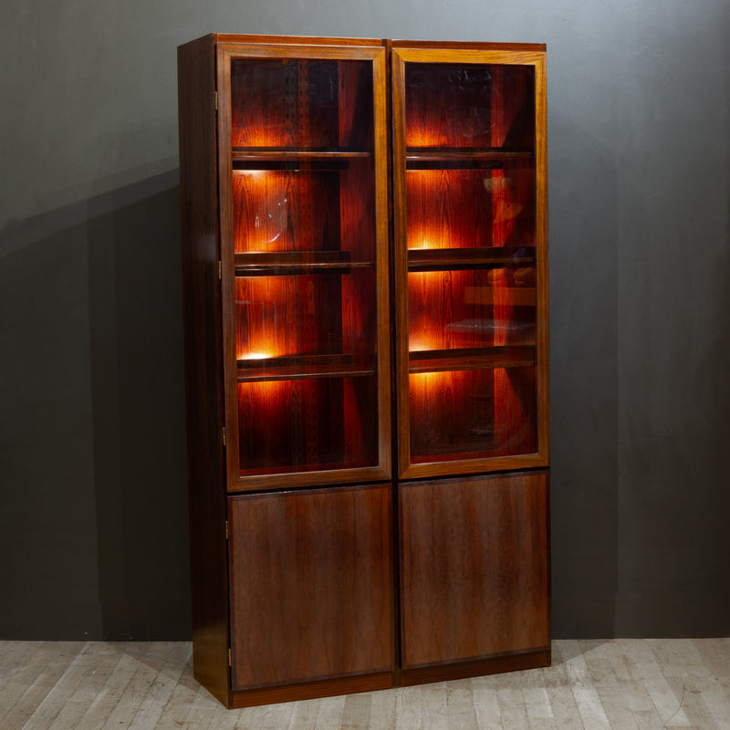 Mid-Century Danish Rosewood Display Cabinet c.1960