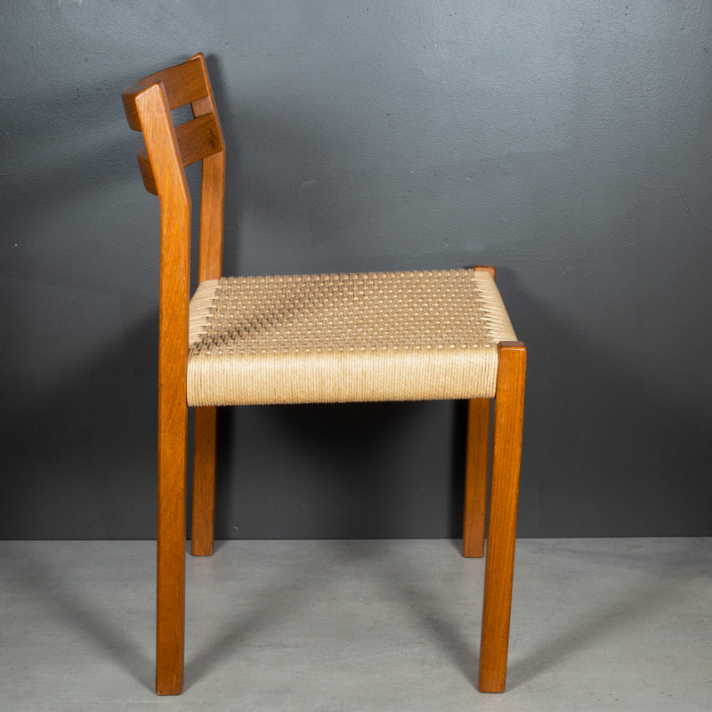 Mid-Century J.L. Moller Model #404 Danish Dining Chairs c.1974