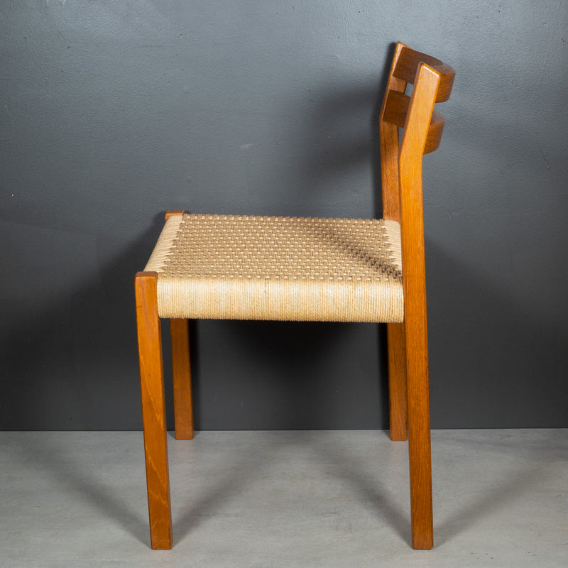 Mid-Century J.L. Moller Model #404 Danish Dining Chairs c.1974