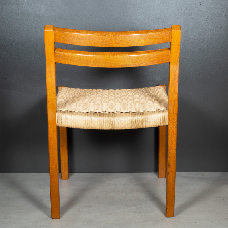 Mid-Century J.L. Moller Model #404 Danish Dining Chairs c.1974