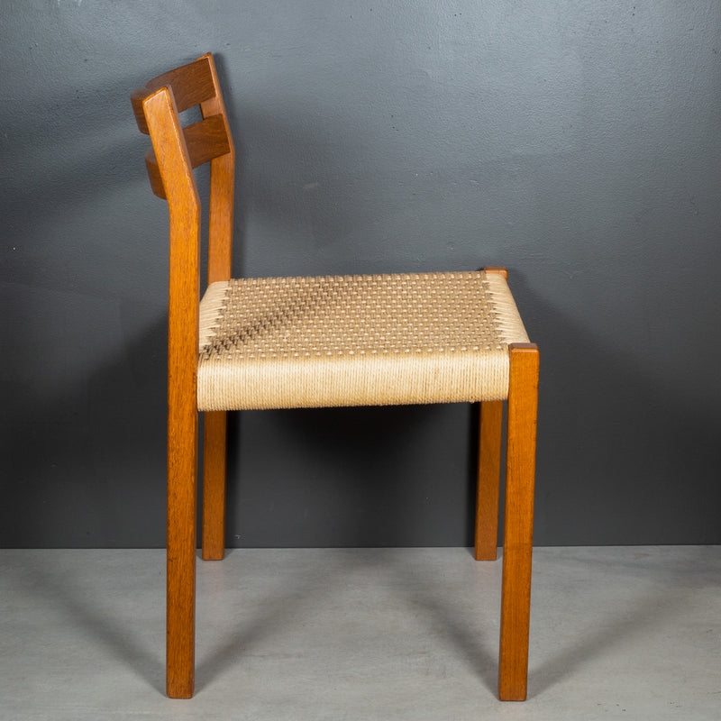 Mid-Century J.L. Moller Model #404 Danish Dining Chairs c.1974