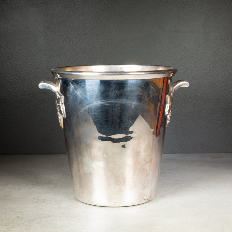 Silver Plate Saks Fifth Avenue Champagne Ice Bucket