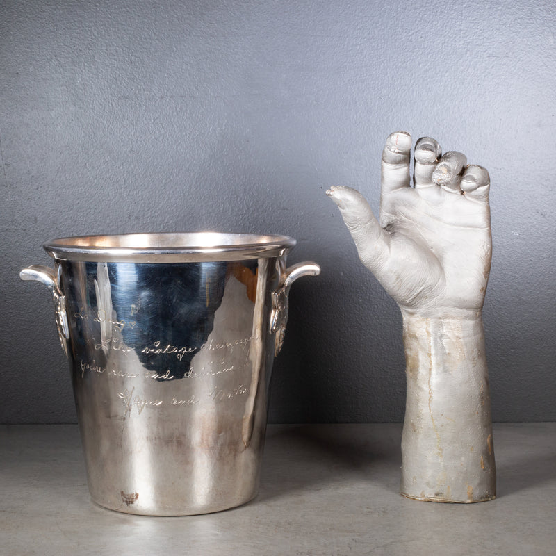 Silver Plate Saks Fifth Avenue Champagne Ice Bucket