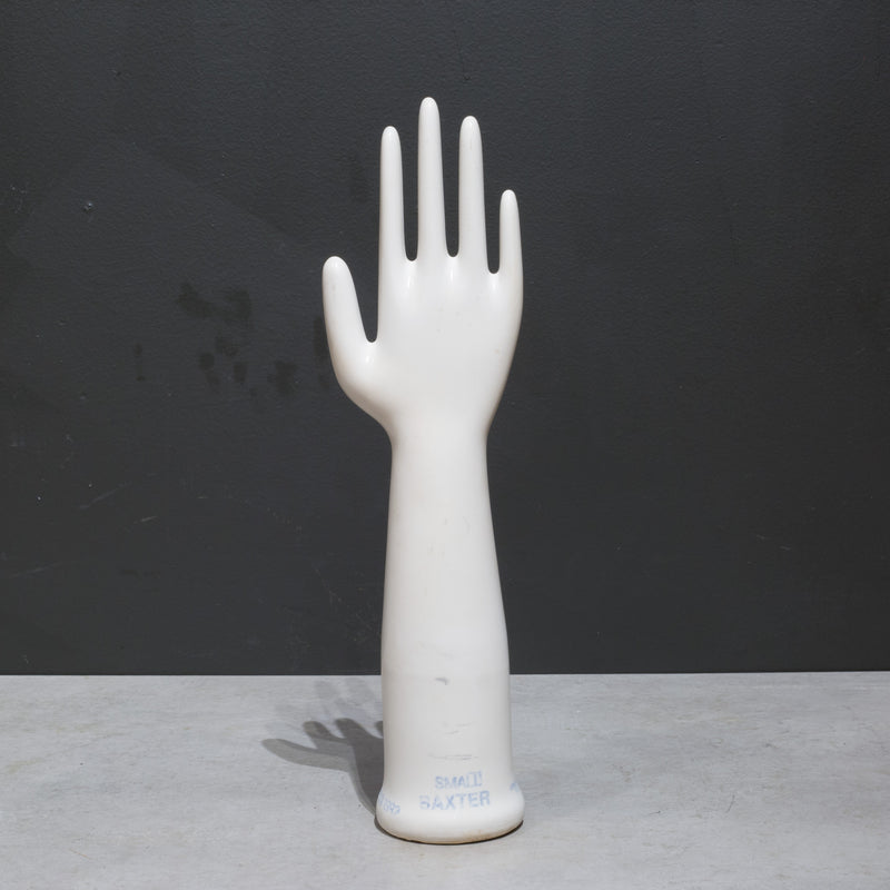 Vintage Glazed Porcelain Factory Rubber Glove Molds c.1987-Price per piece