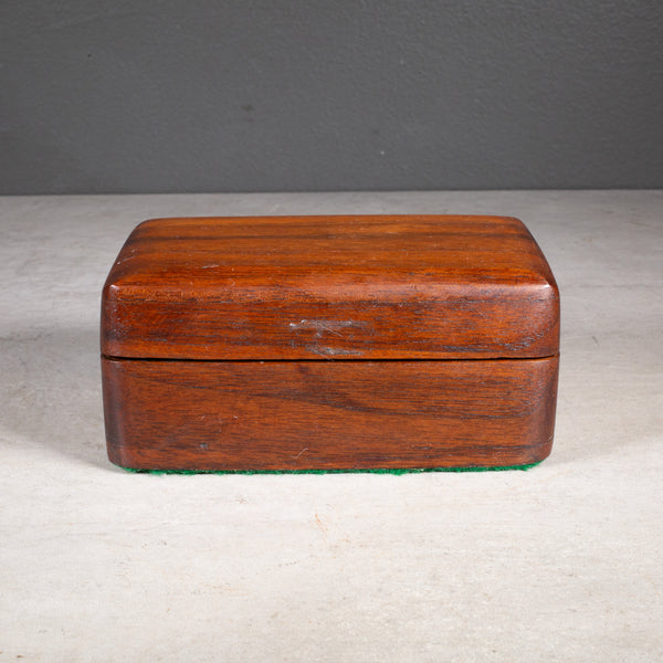 Vintage Wooden Trinket Box