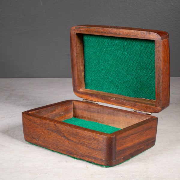 Vintage Wooden Trinket Box