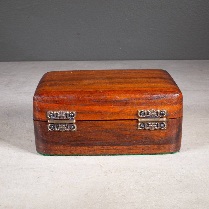 Vintage Wooden Trinket Box