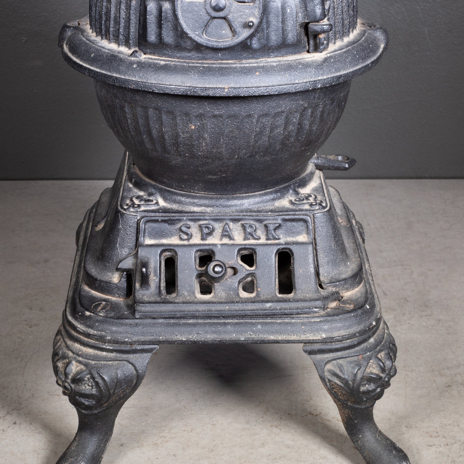 19th c. Spark Salesman's Sample Pot Belly Stove | S16 Home