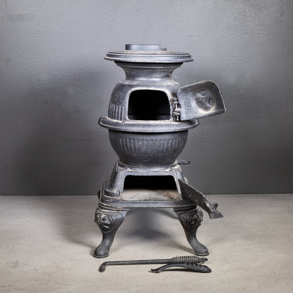 19th c. Spark Salesman's Sample Pot Belly Stove