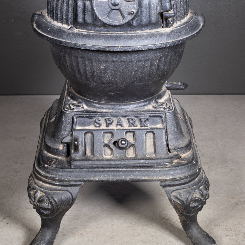 19th c. Spark Salesman's Sample Pot Belly Stove