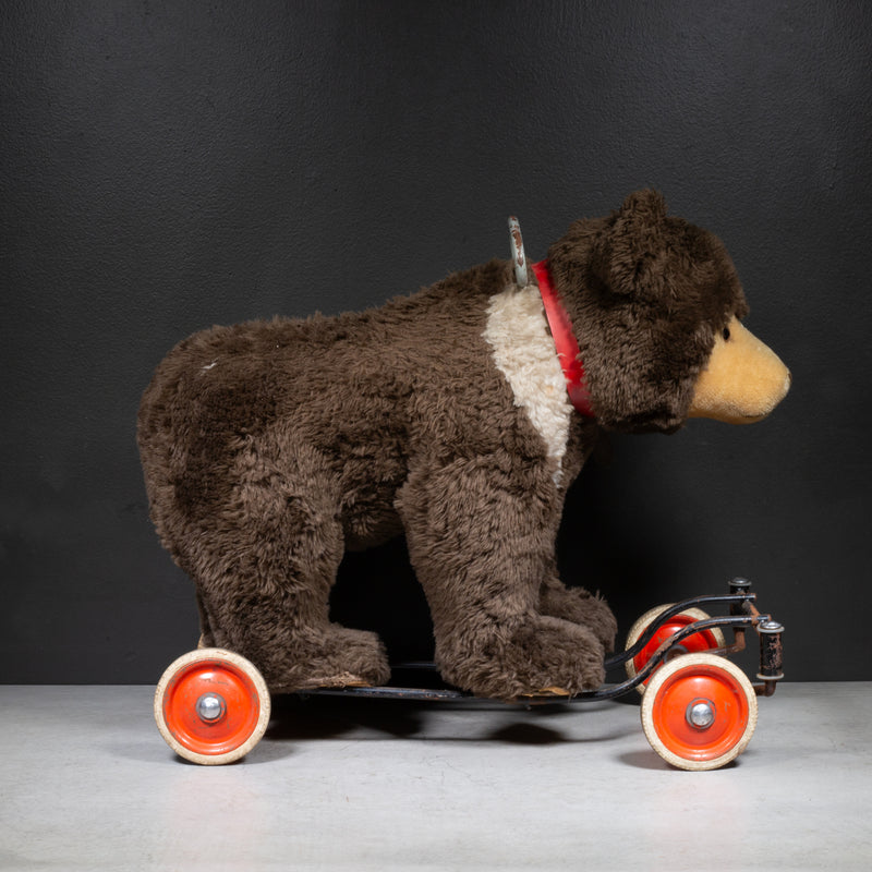 Vintage Steiff Mohair Riding Bear Toy c.1980-Germany | S16 Home